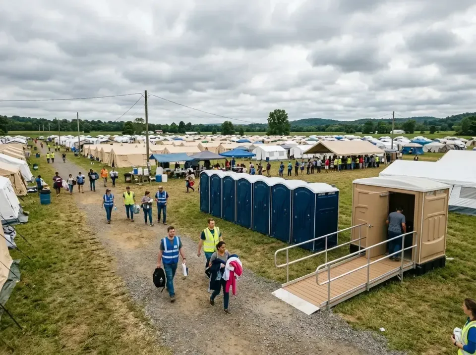 disaster-relief-camp-restrooms-010 — frequently asked questions, Dumpster & Portable Bathrooms Rental in Delavan, WI